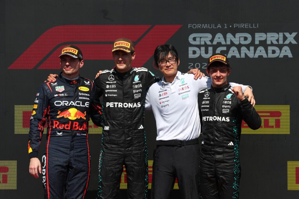 canadian grand prix podium